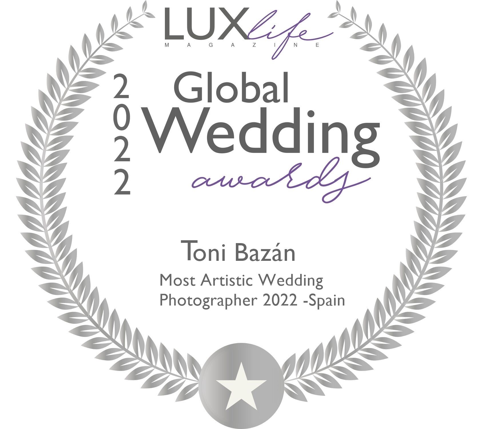 Luxlife wedding awards 2022